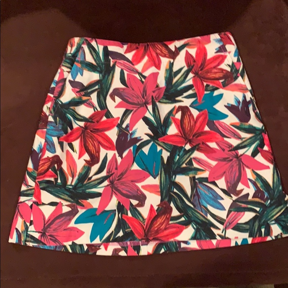 Lady Hagan Tropical Floral Skort